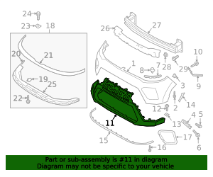 2020-2022 Kia Soul Lower Cover 86512-K0000 | Kia Parts Online