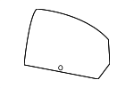 68082404AB - Body: Door Glass for Dodge: Dart Image