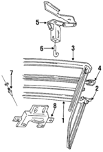 5241317 - Body: Header Reinforced for Mopar Image