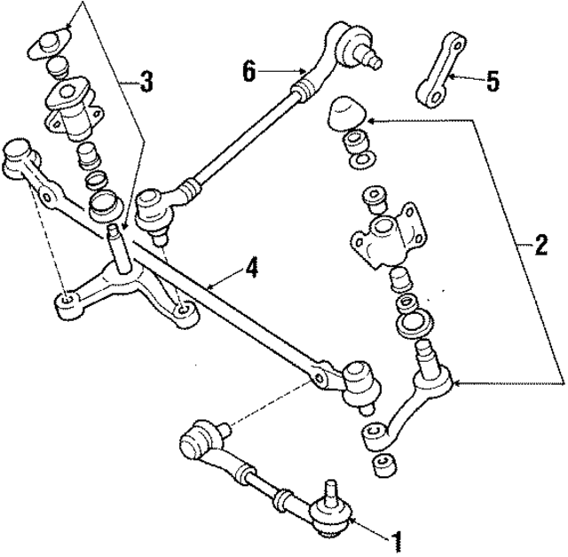 4868014C26 - : Steering Drag Link for Nissan Image