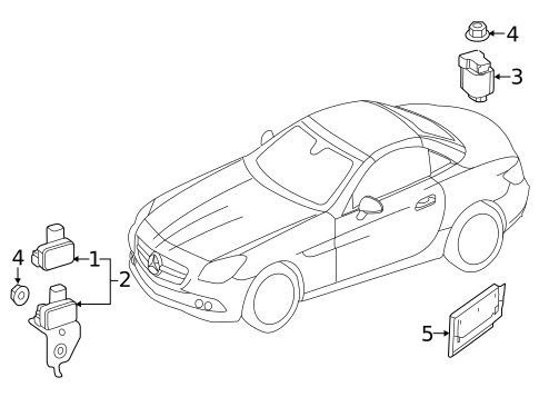 Ride Control Components for 2019 Mercedes-Benz SLC43 AMG #0