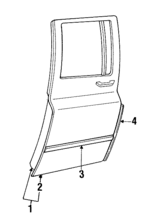 15641847 - Body: Door Shell for Chevrolet: C/K Pickup, R20, R2500, R30, R3500, Suburban C10, Suburban C20, Suburban K10, Suburban K20, Suburban R10, Suburban R1500, Suburban R20, Suburban R2500, Suburban V10, Suburban V1500, Suburban V20, Suburban V2500, V30, V3500 | GMC: C2500 Pickup, C3500 Pickup, K2500 Pickup, K3500 Pickup, R2500 Pickup, R3500 Pickup, Suburban C1500, Suburban C2500, Suburban K1500, Suburban K2500, Suburban R1500, Suburban R2500, V1500 Suburban, V2500 Suburban, V3500 Image