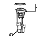 68490266AB - : Fuel Pump Assembly for Ram: 2500, 3500 Image