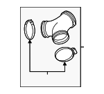 97011014023 - Engine: Connector Tube for Porsche: Panamera Image