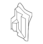 51717169417 - Body: Duct Cover for BMW Image