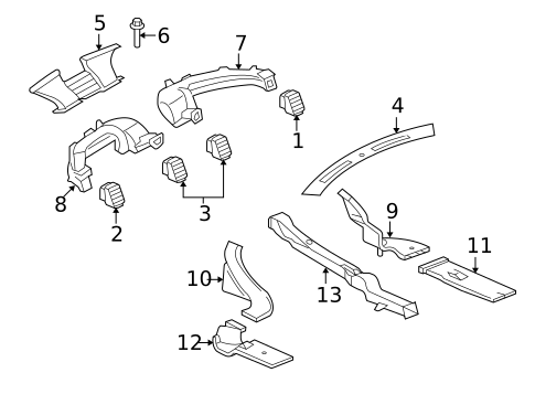 Ducts for 2005 Chrysler 300 #0
