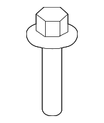6101946 - Body: Defroster Duct Screw for Chrysler: 200, 300, Aspen, Pacifica, Sebring, Voyager | Dodge: B1500, B2500, B3500, Challenger, Charger, Charger Daytona, Dart, Durango, Magnum, Ram 1500, Ram 1500 Van, Ram 2500, Ram 2500 Van, Ram 3500, Ram 3500 Van, Stratus, Viper | Jeep: Cherokee, Commander, Compass, Grand Cherokee, Grand Cherokee L, Grand Wagoneer, Grand Wagoneer L, Patriot, Wagoneer, Wagoneer L, Wrangler, Wrangler JK | Ram: 1500 | SRT: Viper Image