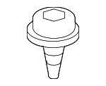 24413560 - Electrical: Headlamp Assembly Screw for Saab Image