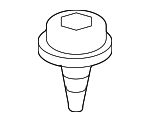 92153216 - Electrical: Headlamp Assembly Screw for Saab Image