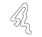 5400007 - Electrical: Headlight Adjusting Spring for Saab Image