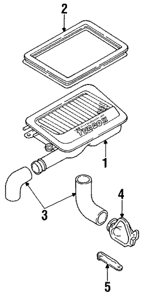 Intercooler for 1987 Mazda RX-7 #0