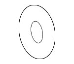 5385747011 - Body: Rear Seal Upper Clip for Scion: iM | Toyota: 4Runner, bZ4X, C-HR, Camry, Corolla, Corolla Cross, Corolla iM, GR Corolla, Highlander, Land Cruiser, Mirai, Prius, Prius C, Prius Plug-In, Prius V, RAV4, RAV4 Prime, Yaris Image