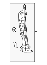 5382702190 - Body: Rear Seal for Toyota: Corolla Image