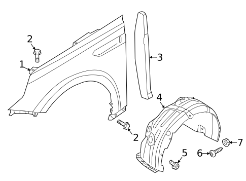 Fender & Components for 2016 Kia Optima #0