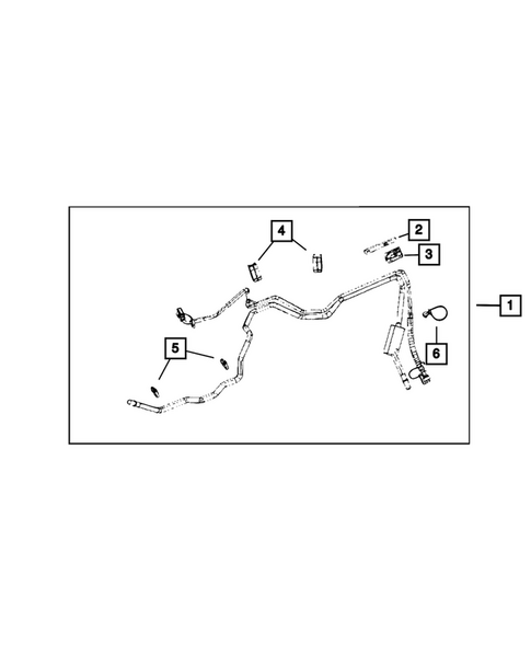 Fuel Lines and Tubes for 2026 Ram 1500 #1