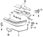 20721746 - : Guard for Cadillac: Seville Image