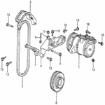 38800PC1013 - : Compressor Assembly (Denso) for Honda Image