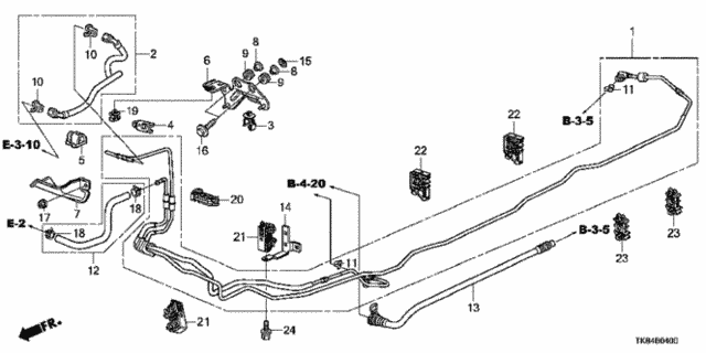 Fuel Pipe (1) for 2015 Honda Odyssey #0