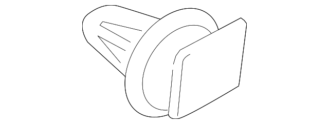 Mu001081 2018-2024 Mitsubishi Outlander Sport Molding Clip MU002081 | QuirkParts