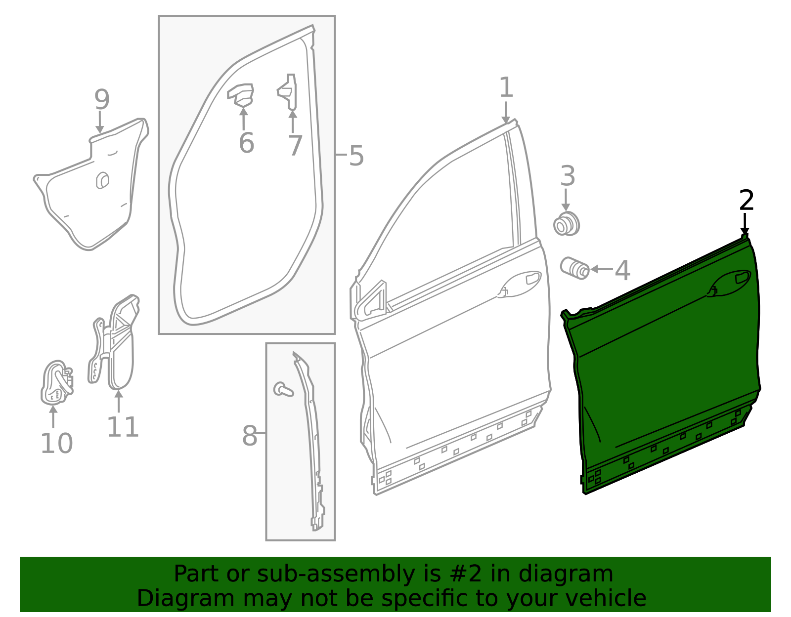 67151-TG7-325ZZ - Outer Panel 2016-2025 Honda | Honda Parts Online