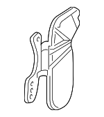 72323TG7A01 - Body: Barrier for Honda: Passport, Pilot, Ridgeline Image