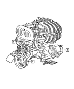 6504344 - Electrical: Hex Head Screw And Washer for Mopar Image