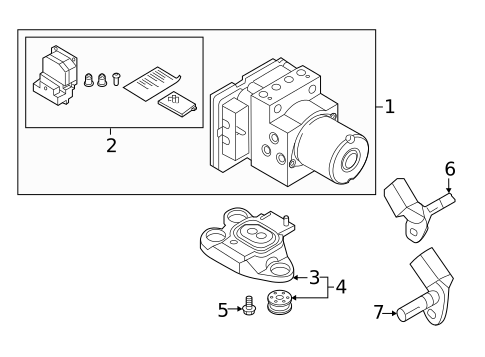 ABS Components for 2025 Audi A4 allroad #0