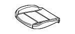 52108214910 - Body: Seat Cushion Pad for BMW: 323i, 325i, 325xi, 328i, 330i, 330xi Image