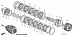 22533RDK003 - Transmission - Automatic: SEAT, RETURN SPRING for Acura Image