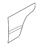 1J5833056H - Body: Outer Panel for Volkswagen: Jetta Image