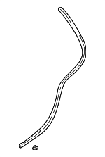 1J5839698BB41 - Body: Door Weather-strip for Volkswagen: Jetta Image