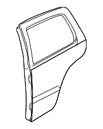 1J5833056F - Body: Door Shell for Volkswagen: Jetta Image