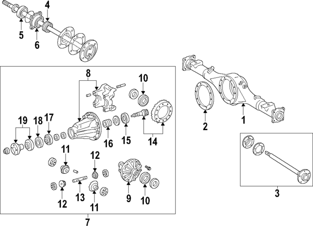 9036650177 - : Differential Carrier Bearing for Toyota Image