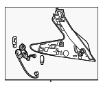 265505SA1C - : Tail Lamp Assembly for Nissan: LEAF Image
