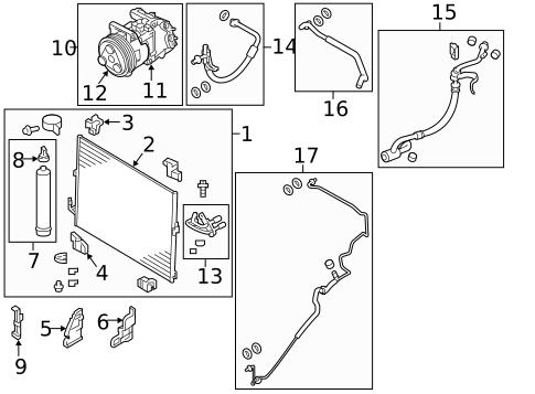 Automatic Temperature Controls for 2019 INFINITI Q70 #2