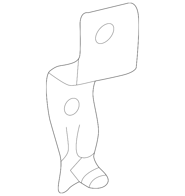 Outlet Hose Bracket - Nissan (92552-2Y91A)