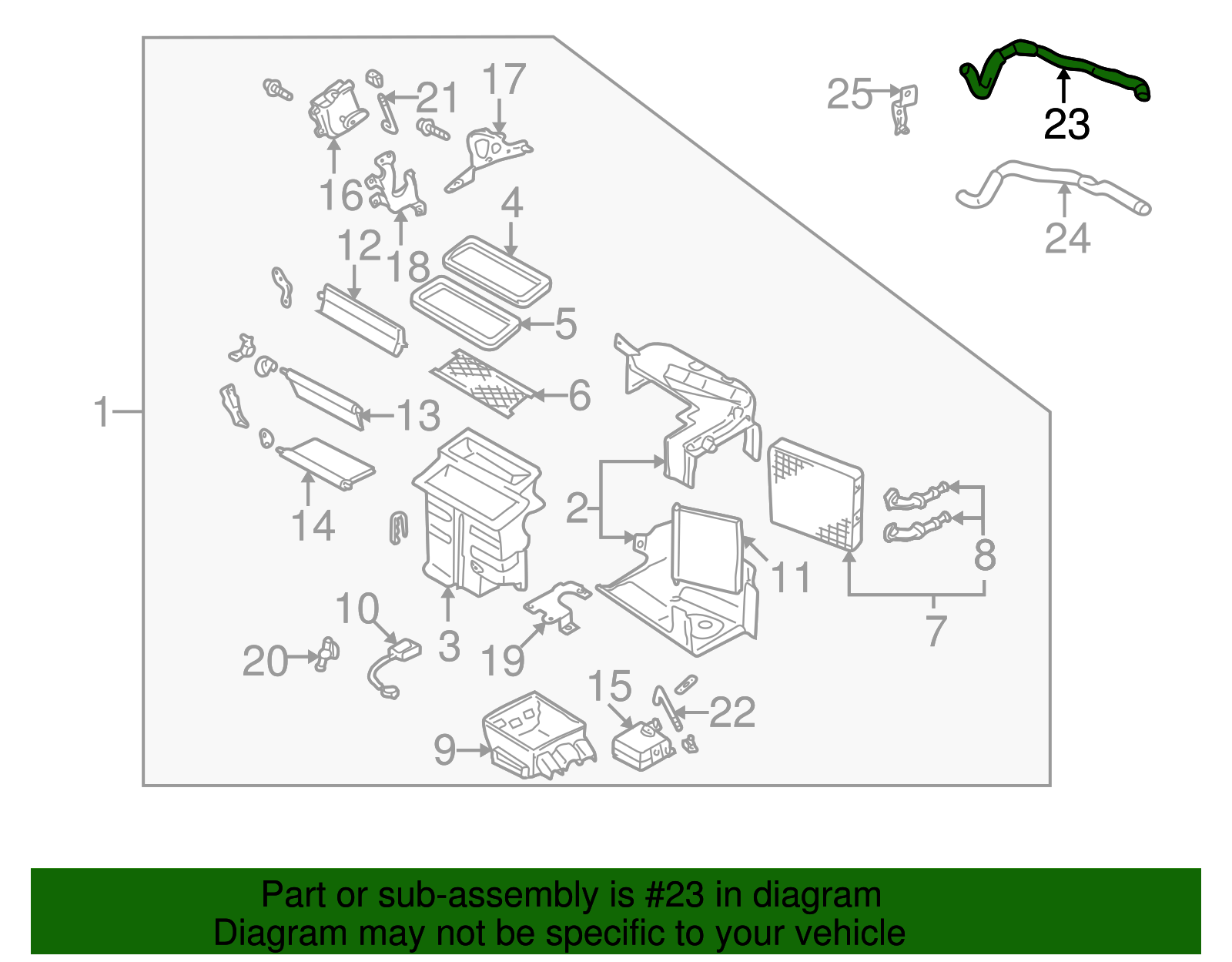 Inlet Hose - Nissan (92400-2Y900)