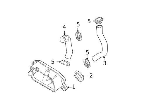 Oil Cooler for 2005 Volvo XC90 #0