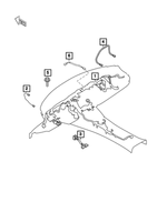 68340391AA - : Instrument Panel Wiring for Fiat: 124 Spider Image