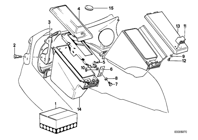 65142303231 - : Left Cover/Radio for BMW-Motorrad Image