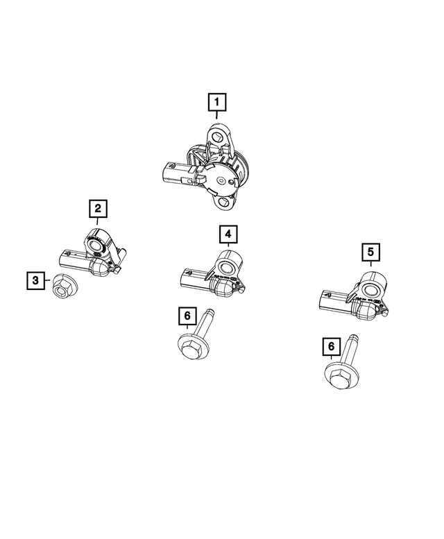 « 6505190AA – Electrical : Hex Ecrou Et Rondelle pour Mopar Image »