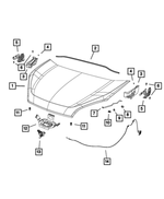 68201018AA - Body Sheet Metal Except Doors: Screw for Fiat: 500L | Ram: ProMaster City Image