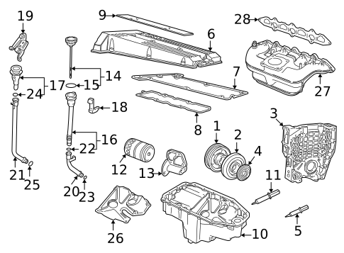 Engine Parts for 2001 Saab 9-3 #0