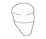 MR971397 - Body: Wiper Arm Nut for Mitsubishi Image