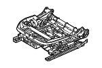 52107414607 - Body: Cushion Frame for BMW Image