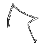 5271153061 - : Grille Surround for Lexus: IS200t, IS250, IS300, IS350 Image