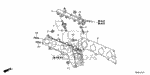 16451PLC000 - Engine: CLIP, INJECTOR for Honda Image