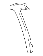 5FL69SD5 - Body: Pillar Trim for Dodge: B150, B1500, B250, B2500, B350, B3500 Image