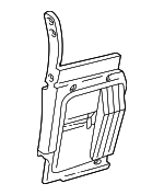 5DV29RD5 - Body: Kick Panel Trim for Dodge: B1500, B2500, B3500 Image