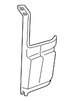 L846MD5 - Body: Kick Panel Trim for Dodge: B150, B1500, B250, B2500, B350, B3500 Image